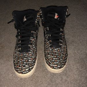 Nike just do it high tops